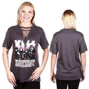 KISS Junior Women's Fashion Vintage Top Size S, M, L, XL